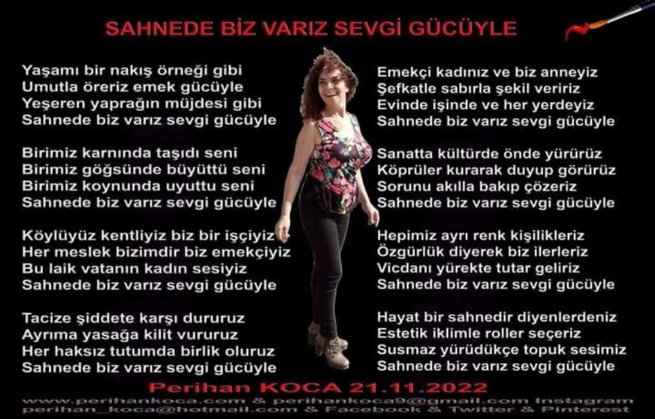 8 Mart Dünya Emekçi Kadınlar Günü - Sahnede biz varız sevgi gücüyle